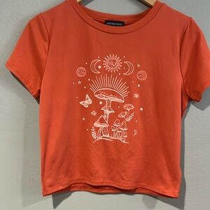 Mushroom with sun phase